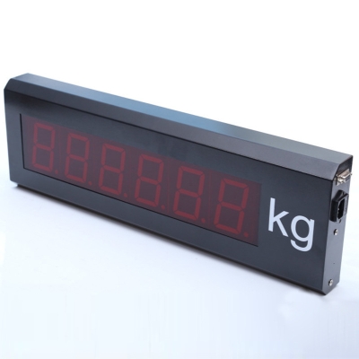 稱重顯示器，直觀清晰地看出稱重質量